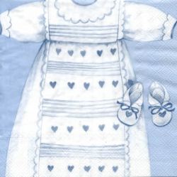 IHR Christening robe blue